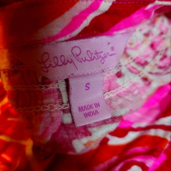 Lilly Pulitzer small Essie Top floral - Picture 2 of 11